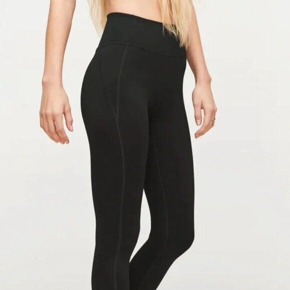 Girlfriend Collective Black High Waist Compression Leggings szXS - Picture 14 of 16